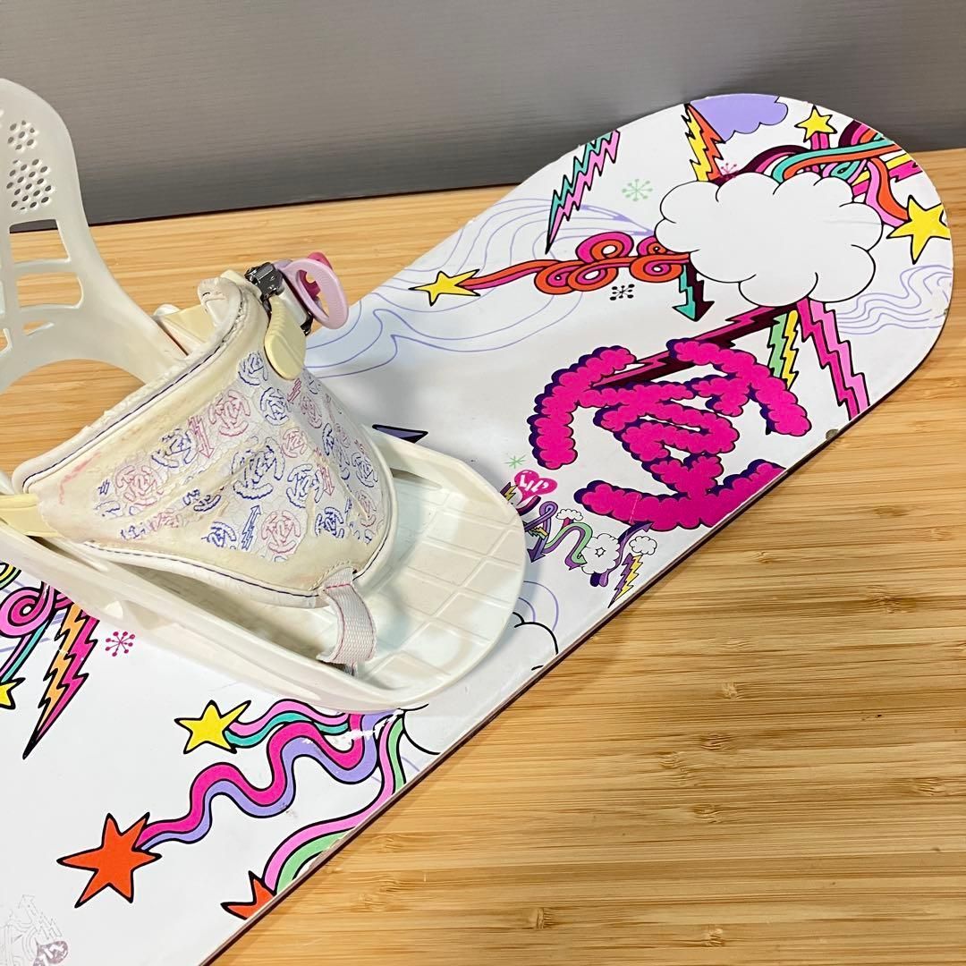 K2 キッズ スノーボード ビンディング 3点セット 120cm ブーツ22cm