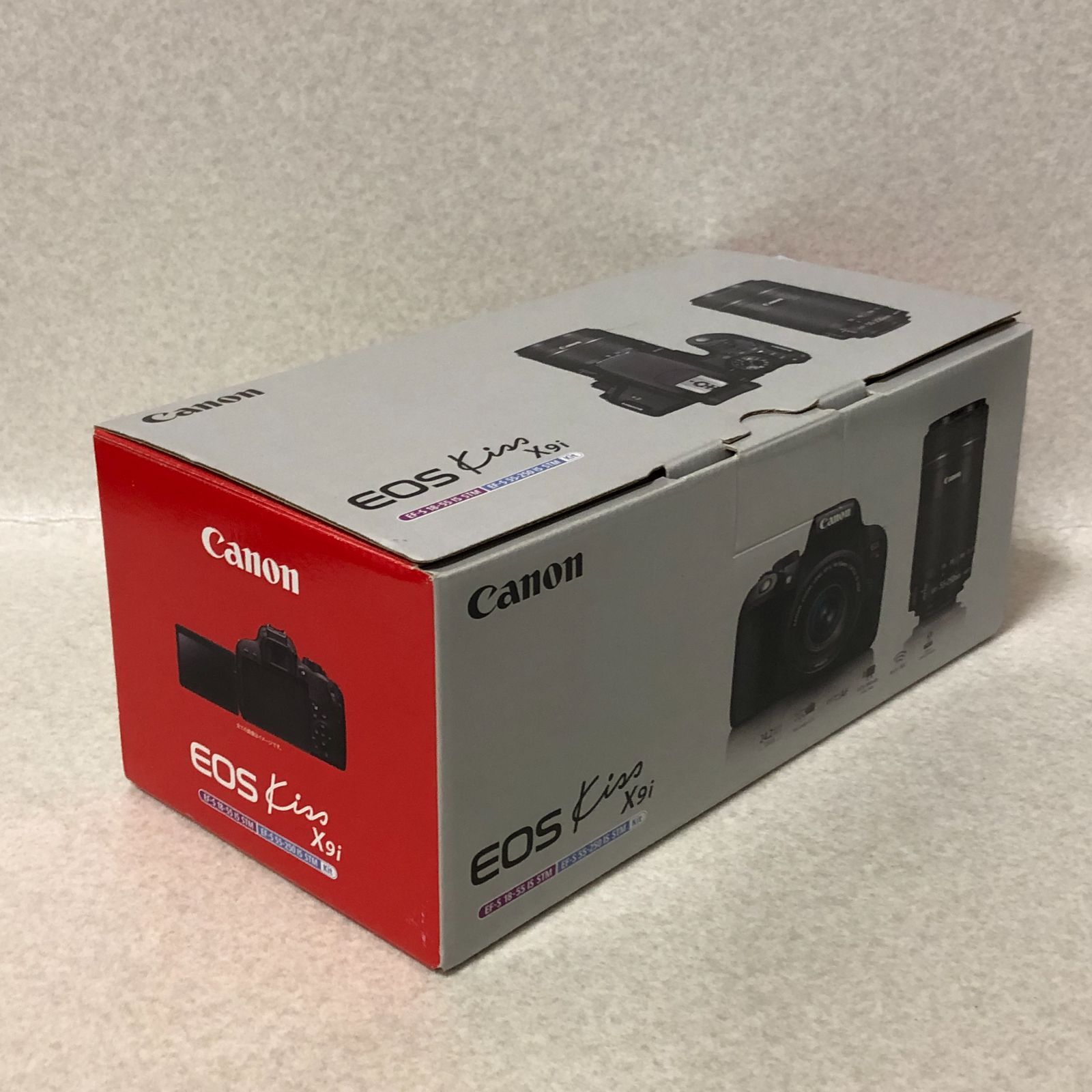 DH1553】Canon EOS Kiss X9i ダブルズームレンズキット 18-55mm 55