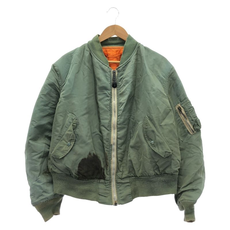90s Mサイズ alpha ma-1 vtg ジャケット カーキ ミリタリー 90s Mサイズ alpha ma-1 vtg ジャケット カーキ ミリタリー Alpha ma1