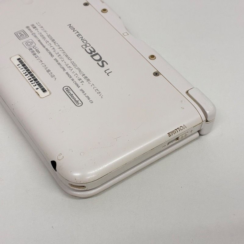 初期化済/動作品】 Nintendo 3DS LL White SPR-001 任天堂