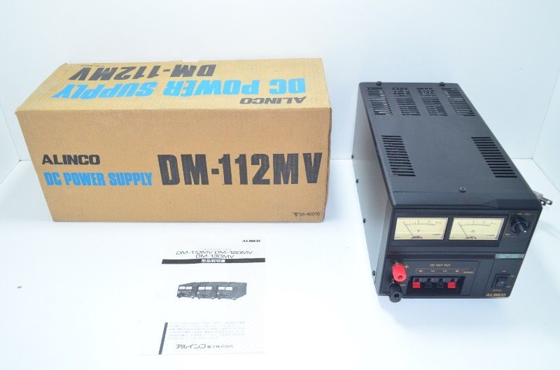 アルインコ　電圧可変型　10A安定化電源　DM-112MV アルインコ 安定化電源 DM-112MV ＋車載ソケット等セット - メルカリ