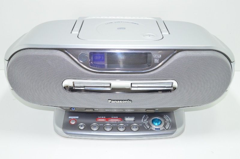 送料無料】 パナソニック Panasonic RX-MDX80 パーソナルMDシステム CD