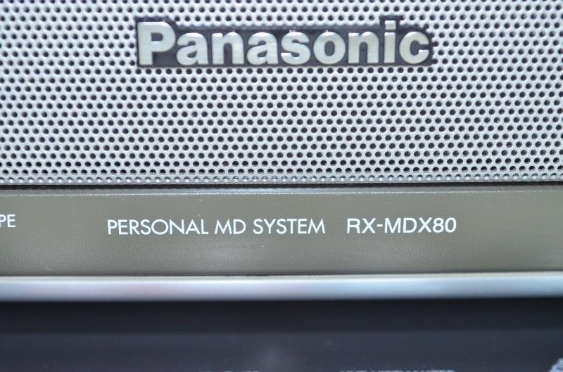 送料無料】 パナソニック Panasonic RX-MDX80 パーソナルMDシステム CD