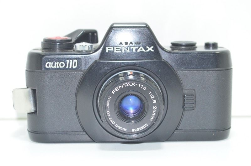 送料無料】 ペンタックス PENTAX auto 110 フィルムカメラ レンズ3本