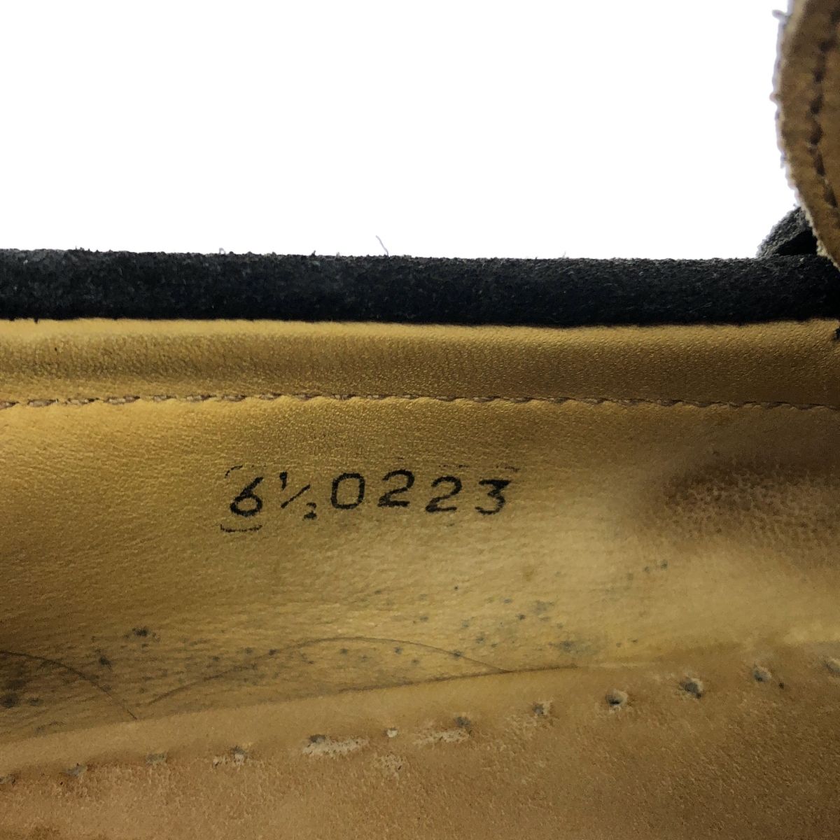 paraboot パラブーツ CORAUX MORS スウェードレザーローファー 0223