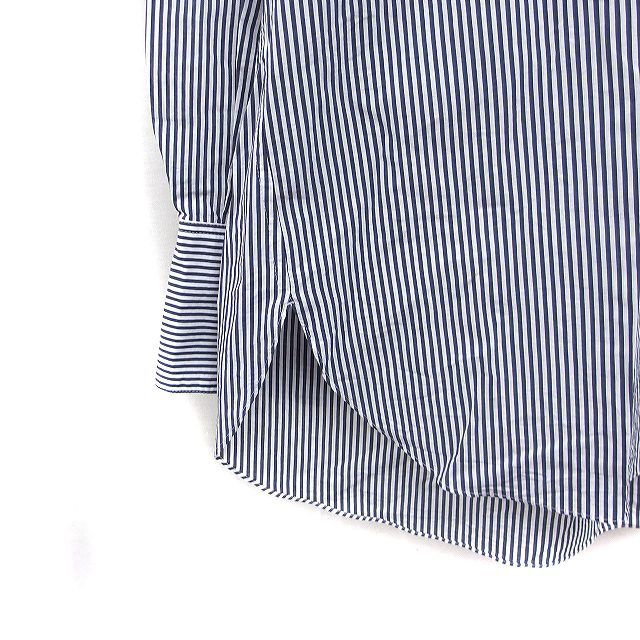 NOLLEY'S ストライプ長袖シャツ 38 ノーリーズ Nolley's sophi