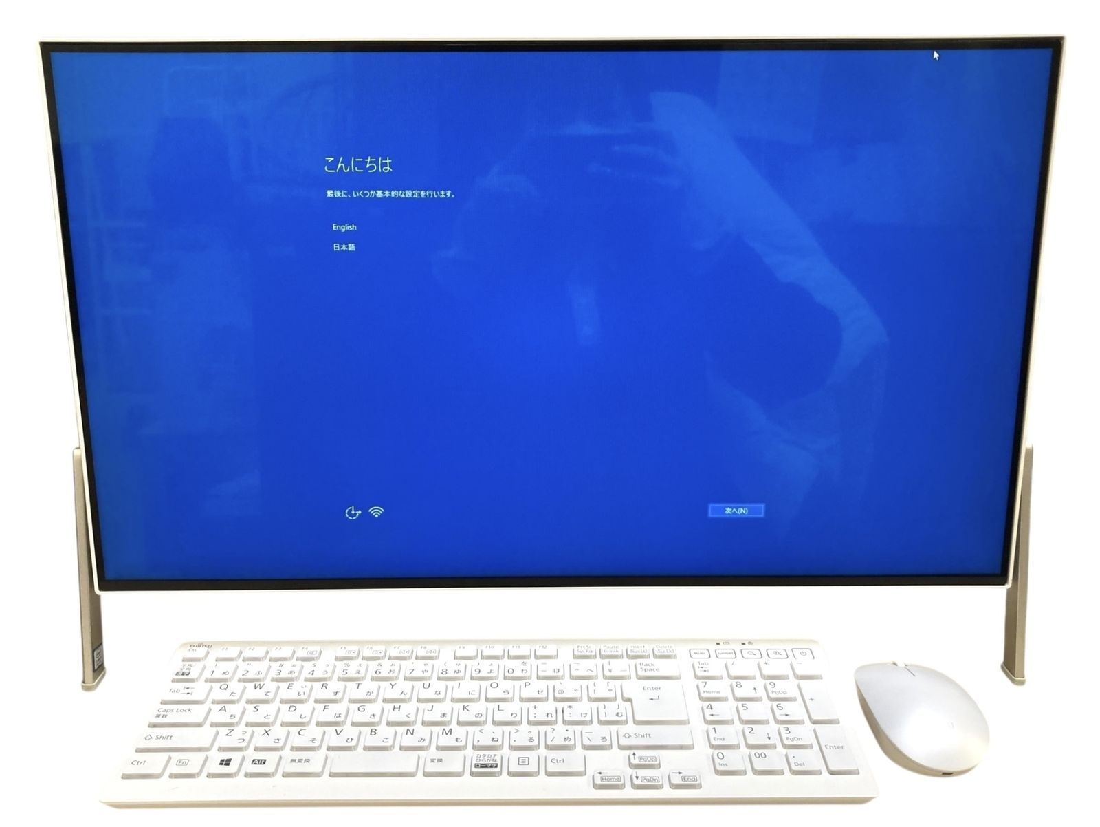 □◎FUJITSU ESPRIMO FH70/D1 FMVF70D1W 一体型PC Core i7 8750H