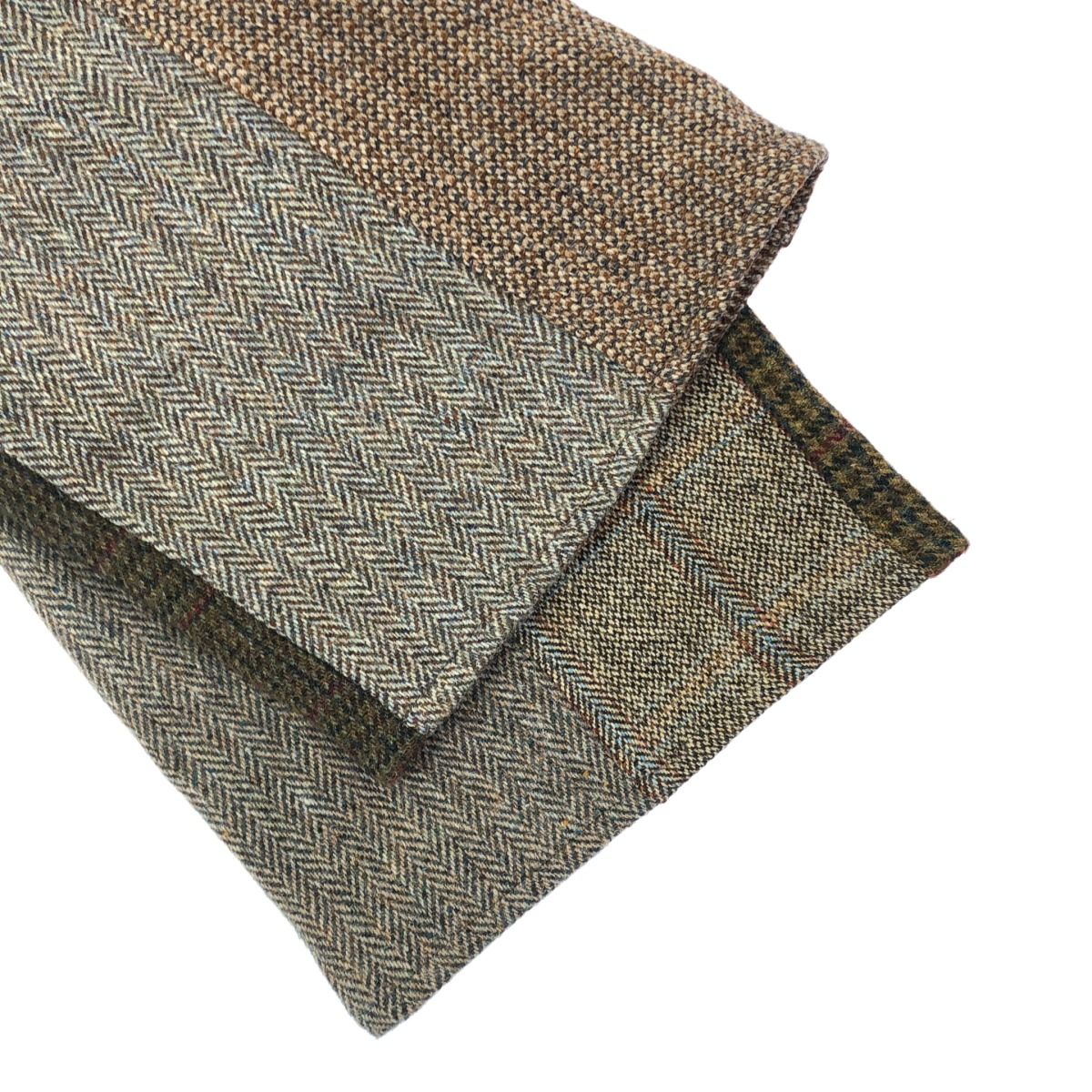 MALION vintage マリオンヴィンテージ パッチワークツイードワイド  