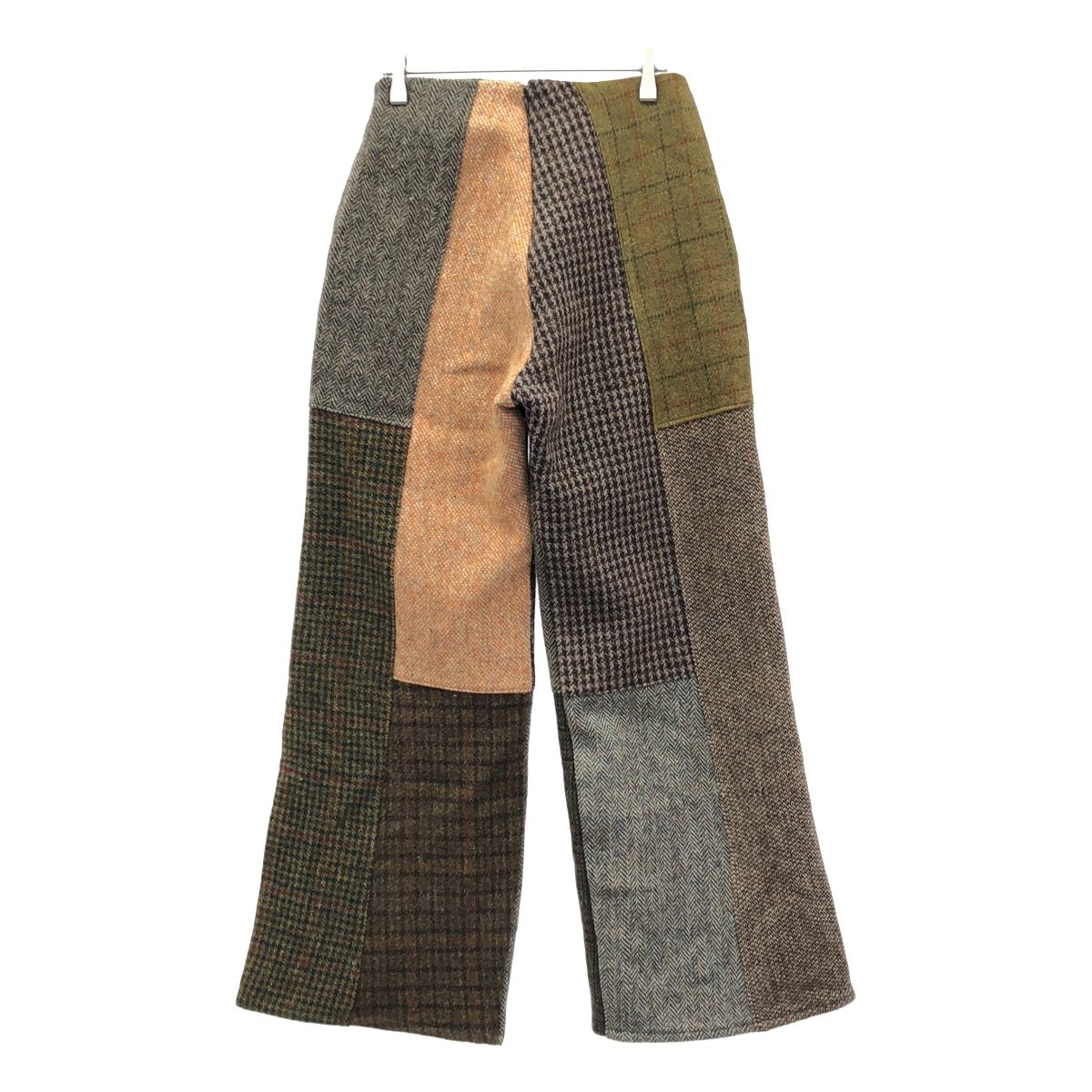 MALION vintage マリオンヴィンテージ パッチワークツイードワイド  