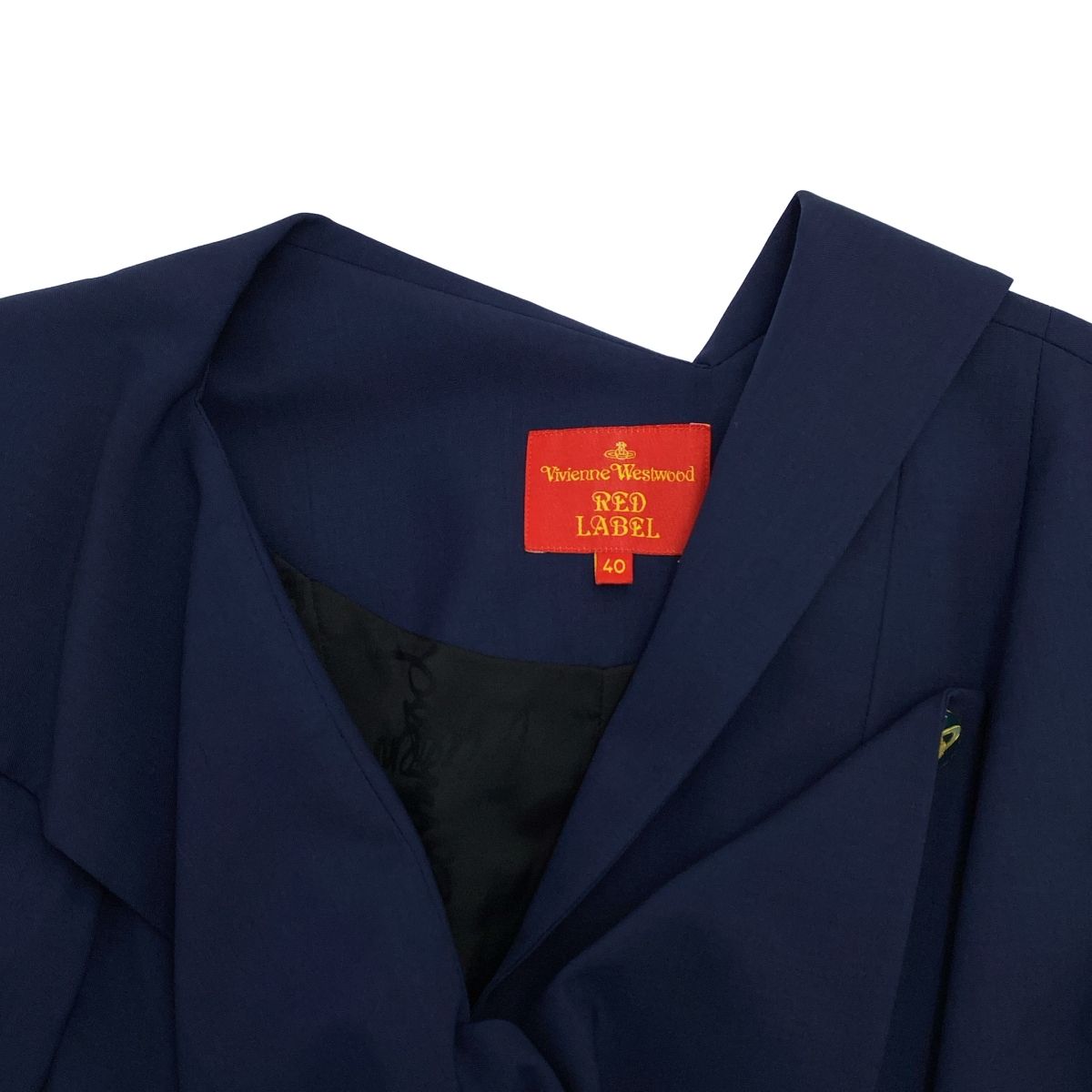 Vivienne Westwood RED LABEL 総柄オーヴ☆ボタン 変形 Vivienne Westwood RED LABEL / ヴィヴィアンウエストウッド レッド