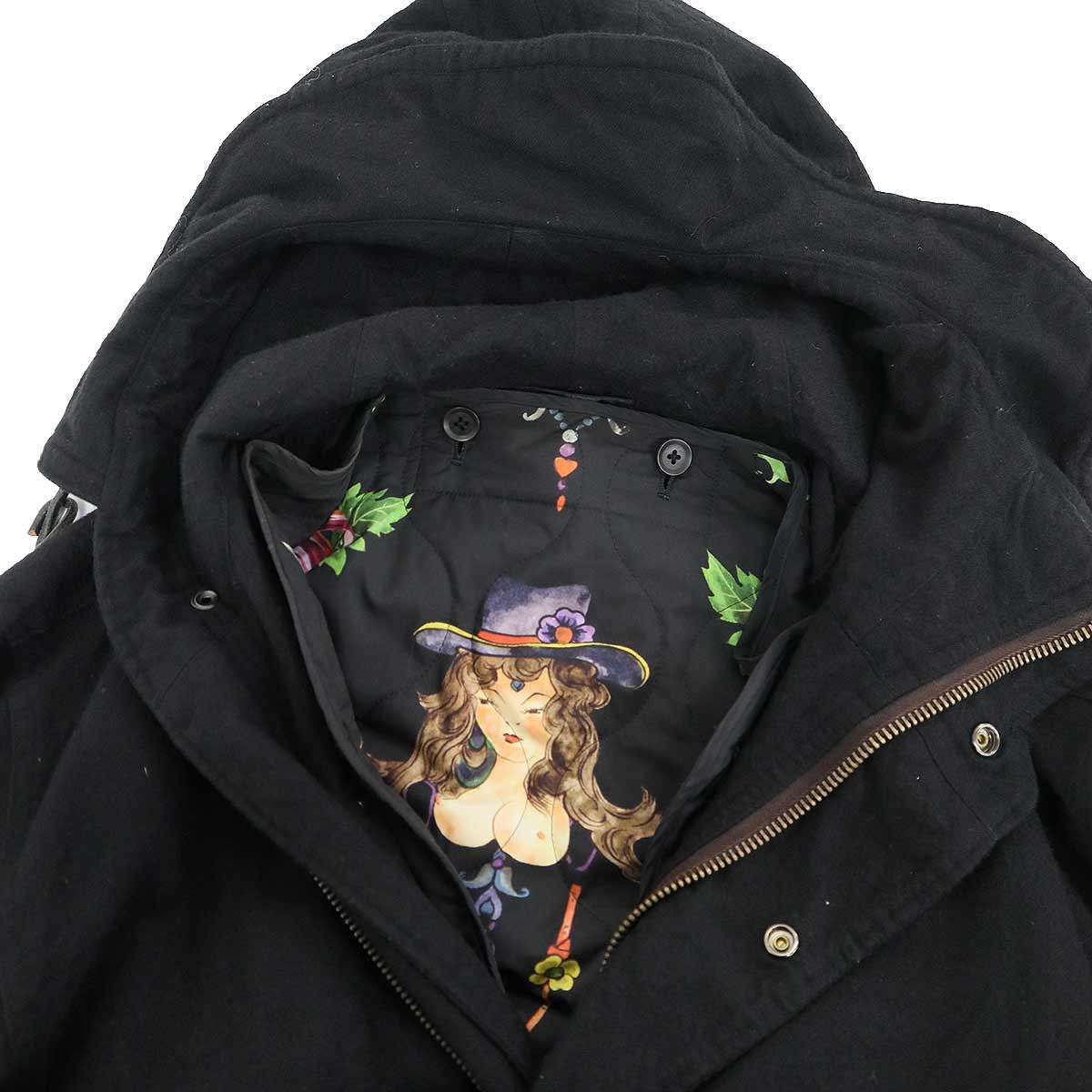 ヨウジヤマモト　プールオム　モッズコート Yohji Yamamoto POUR HOMME ヨウジヤマモト プールオム 2003AW