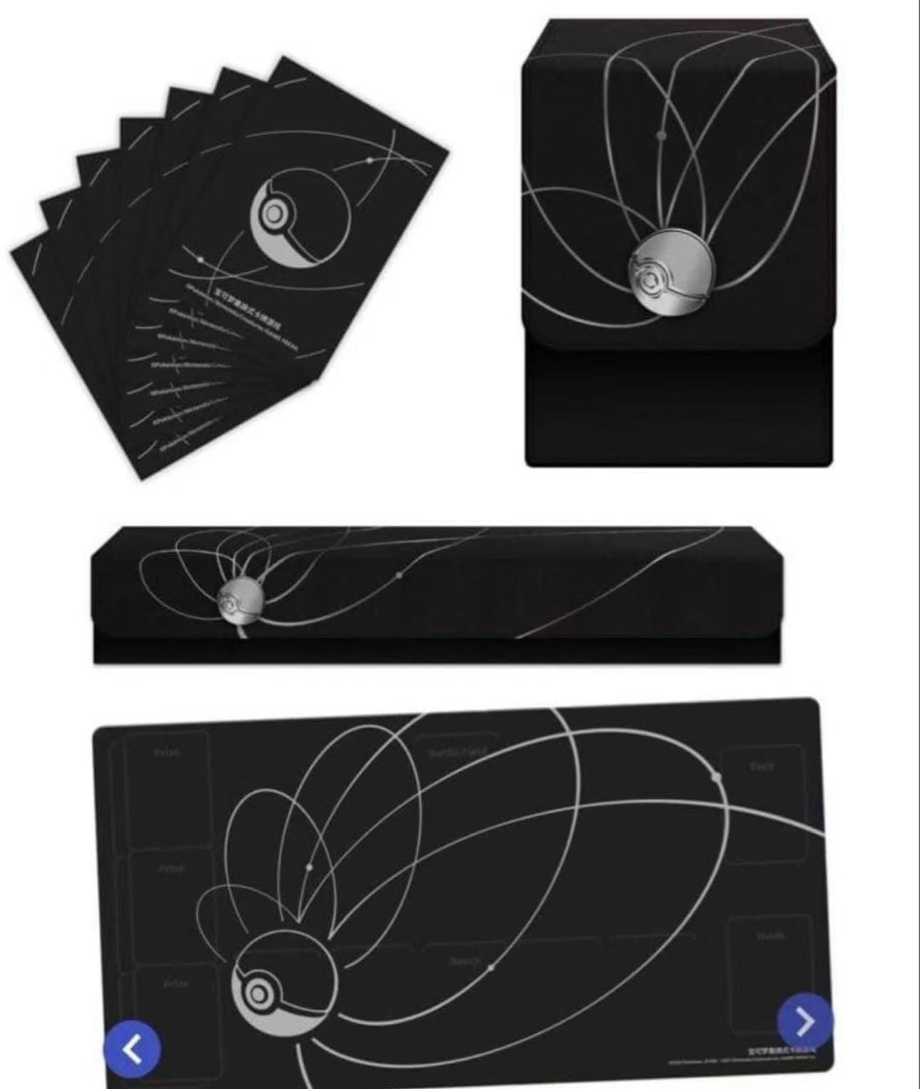 や*ん様 海外限定　プレイマット　マットケース　スリーブ　デッキケース　セット 海外限定 プレイマット マットケース スリーブ デッキケース セット