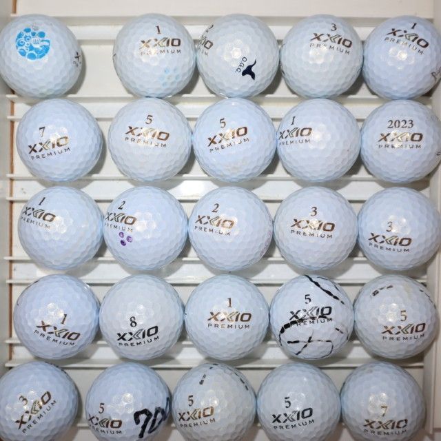 25個 2022年モデル ゼクシオ プレミアム Bランク ホワイト ダンロップ