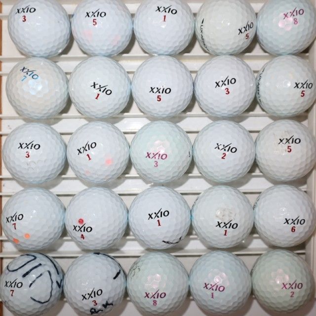 25個 XXIO UX-AERO Bランク ゼクシオ ダンロップ 中古 ロストボール