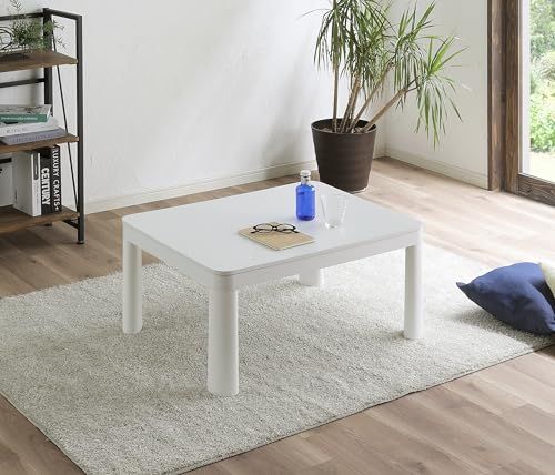 リバーシブル天板 カジュアルこたつ テーブル本体 100万台以上販売実績 布団なし 天板 ホワイト ナチュラル 75 e 33 3 f 41