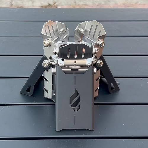 アルコールストーブ 高火力 折りたたみ式コンパクト設計 バーナー キャンプストーブ 焚き火台 コンパクト ポータブルストーブ ソロキャンプ アルスト バックパッキング 持ち運びが簡単 ポータブルキャンプ用品 家庭用 調理 暖炉 卓上暖炉 e 610 cb 27