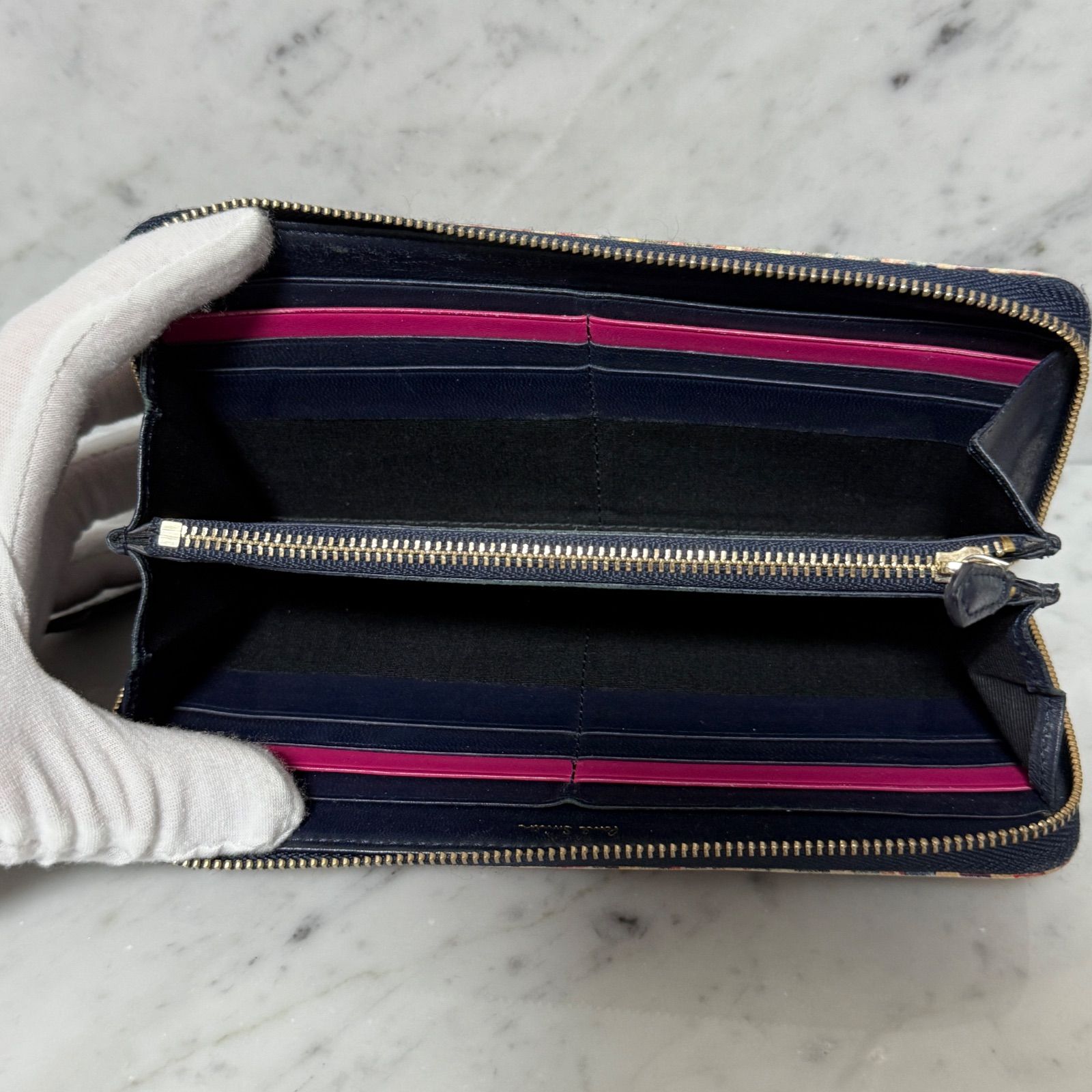 Paul Smith ポールスミス 長財布 マルチカラー ストライプ レインボー