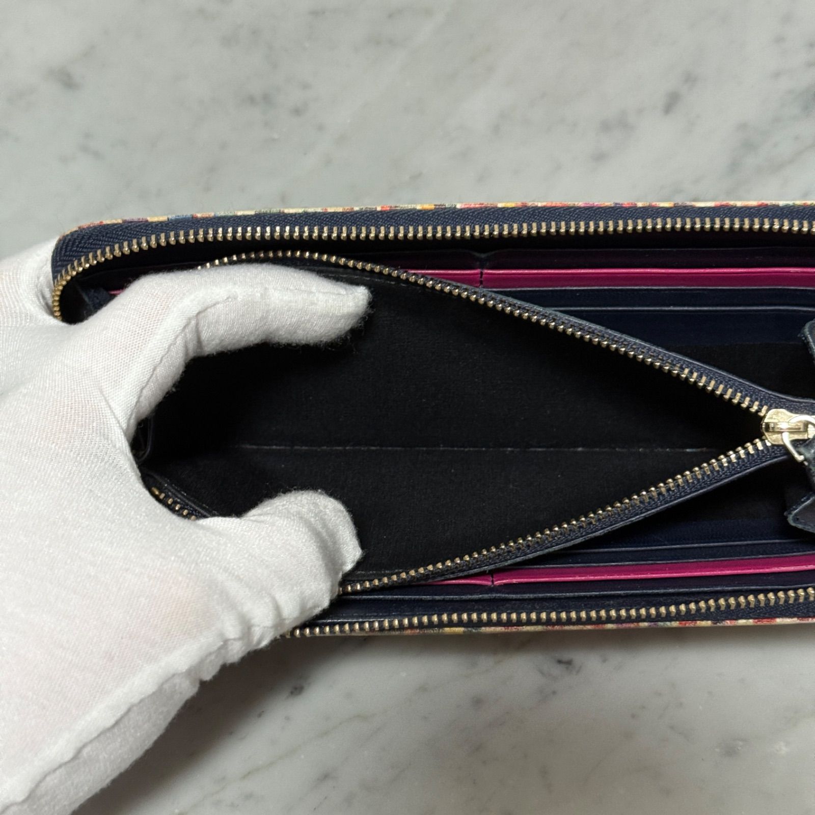 Paul Smith ポールスミス 長財布 マルチカラー ストライプ レインボー