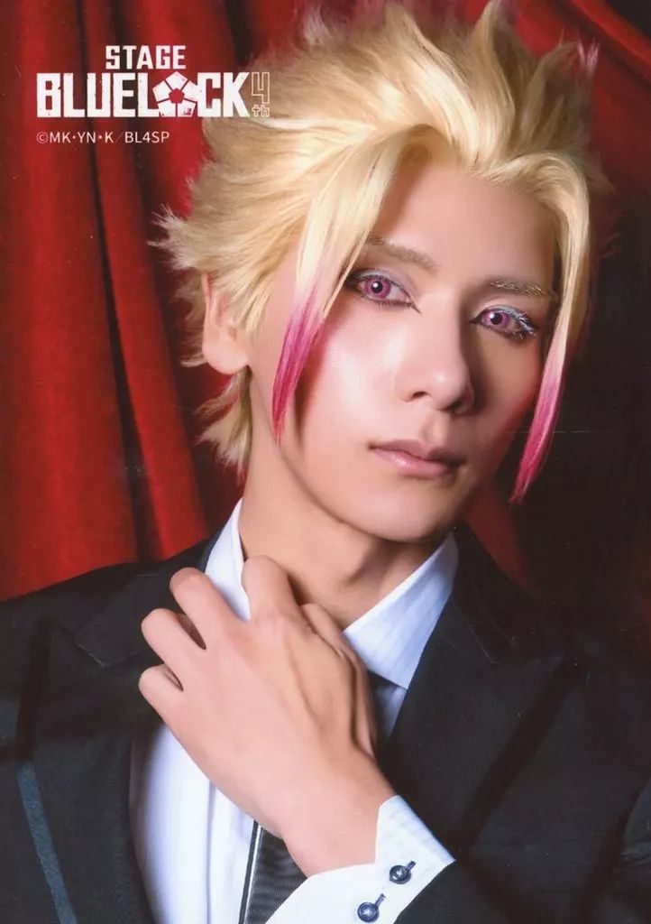 【中古】生写真(男性) 松田岳(士道龍聖)/バストアップ・キャラクターショット/舞台「『ブルーロック』4th STAGE」個人ブロマイド B