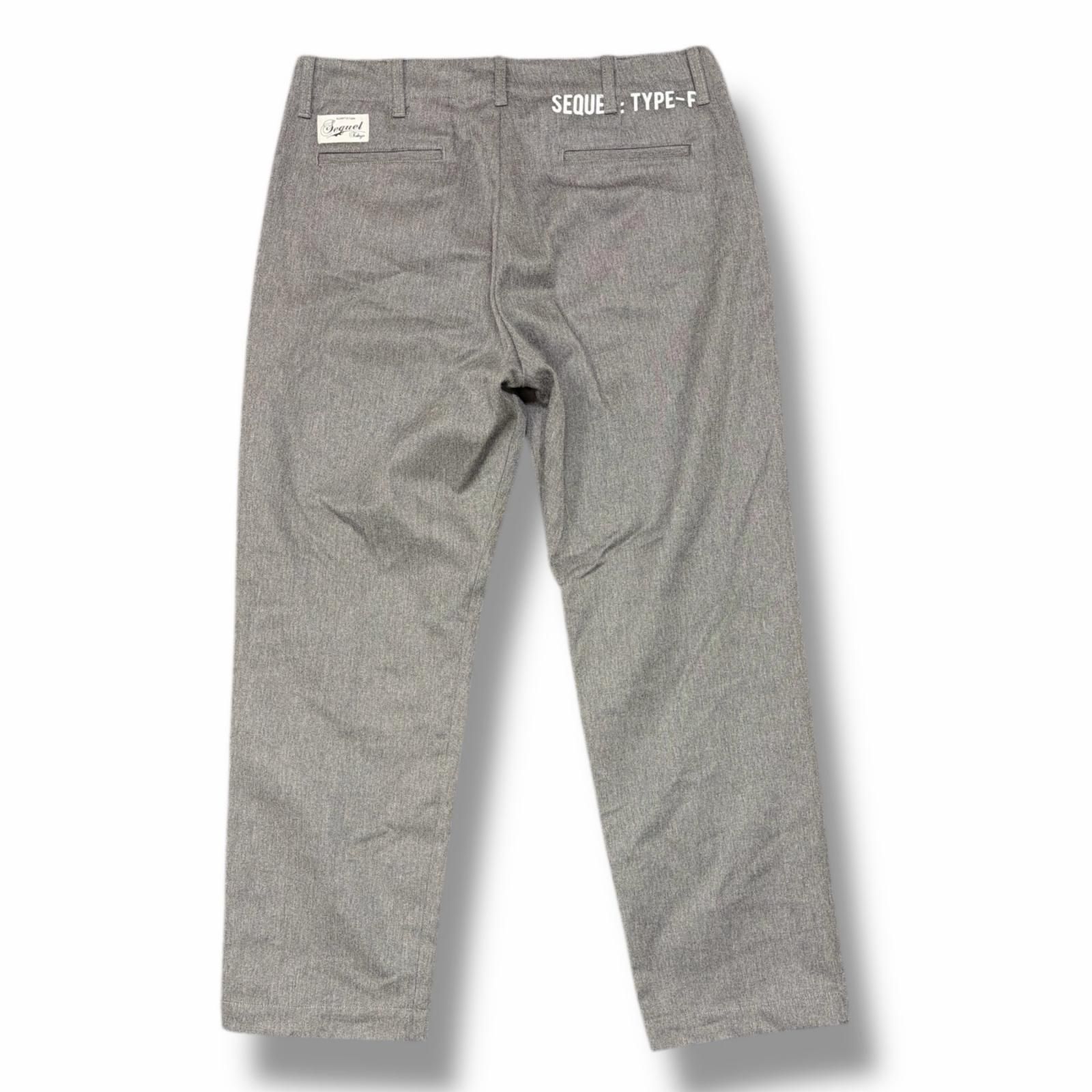SEQUEL TYPE-F チノパン シークエル グレー L （6533M） - メルカリ