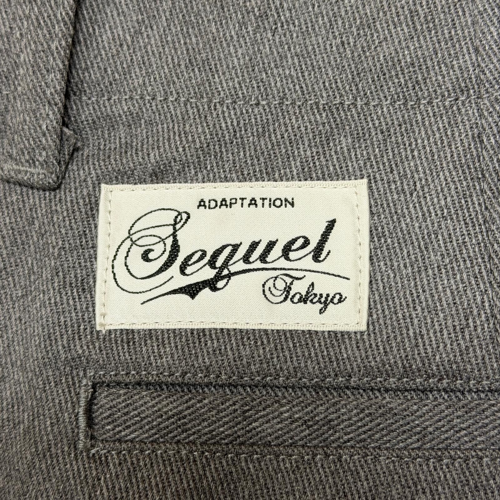 SEQUEL TYPE-F チノパン シークエル グレー L （6533M） - メルカリ