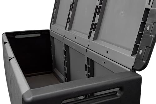  迅速に発送 artplast CUBE W 138 樹脂製ストッカー イタリア製 サイズ 幅138 奥行53 高さ57 cm 簡単組立 収納庫 ガーデン エクステリア 7262117 b その他 キッチン 食器