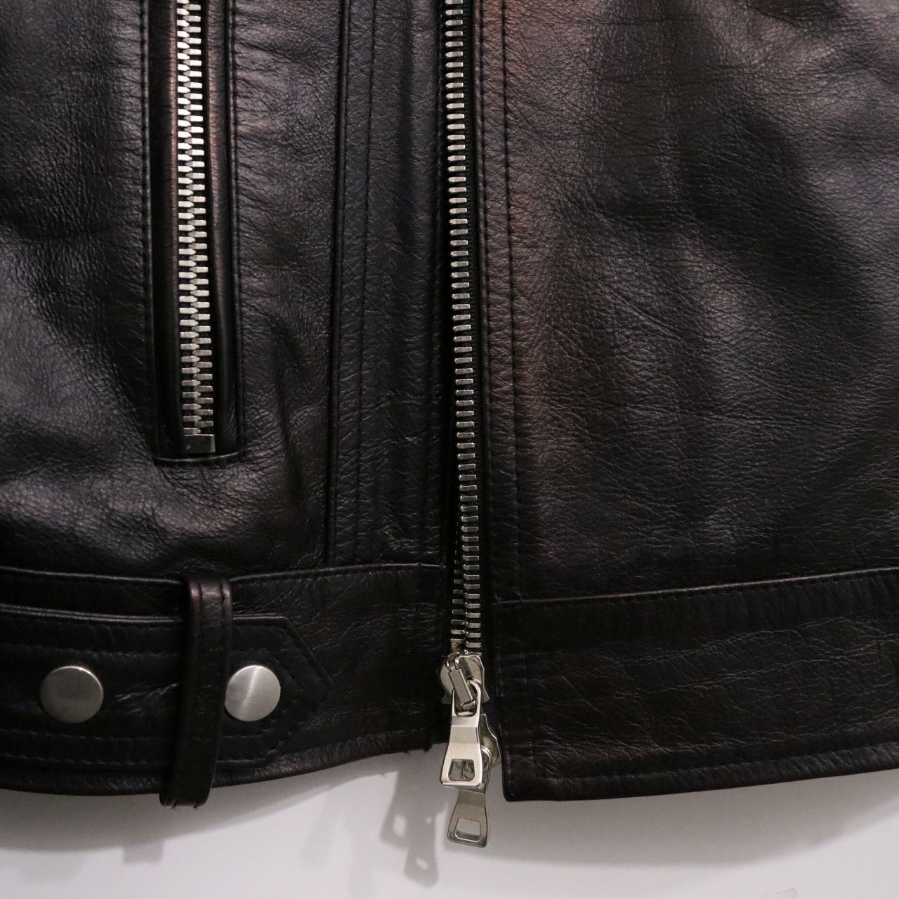 中古A】BALMAIN バルマン 46 メンズ ダブル ライダースジャケット