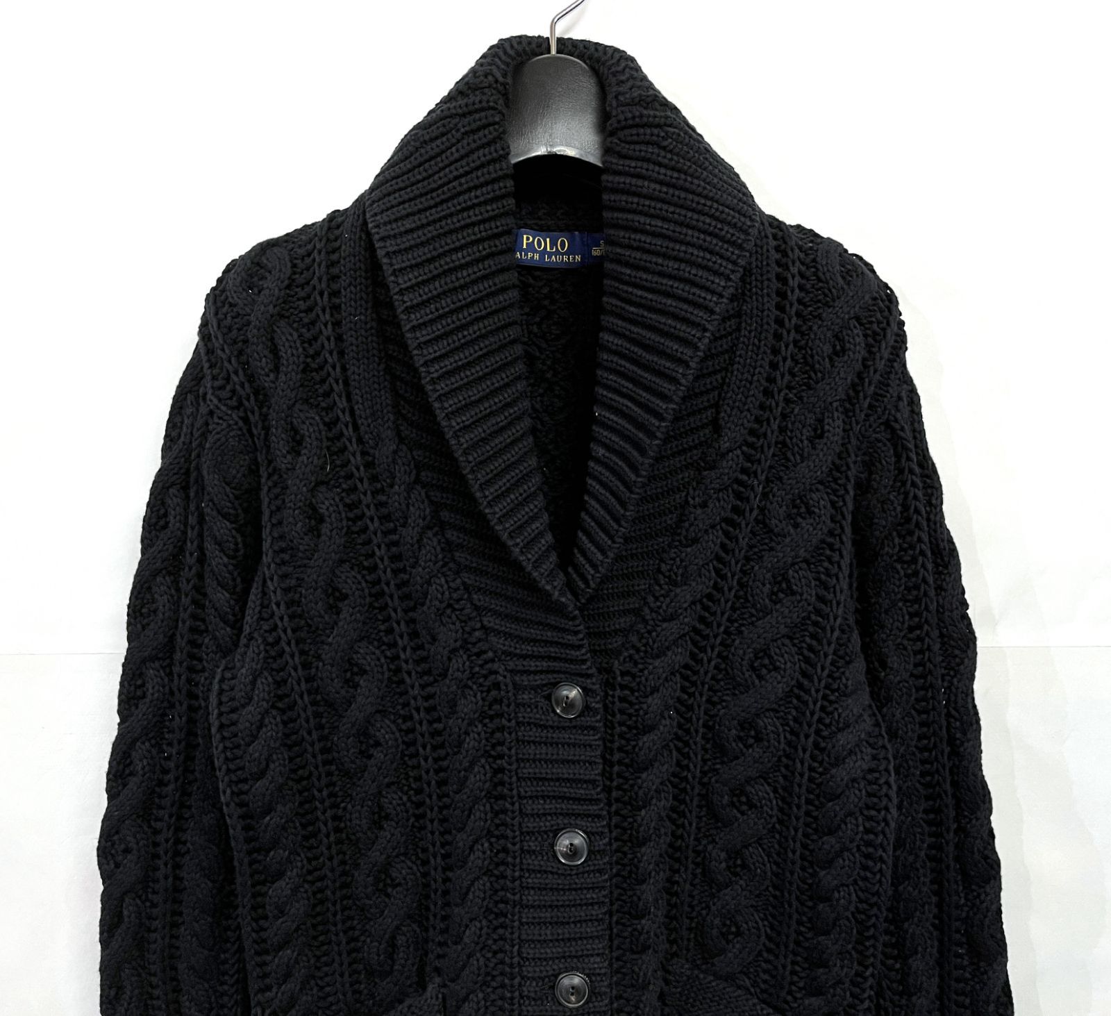 POLO RALPH LAUREN｜ポロ ラルフローレン ショールカラー ケーブル