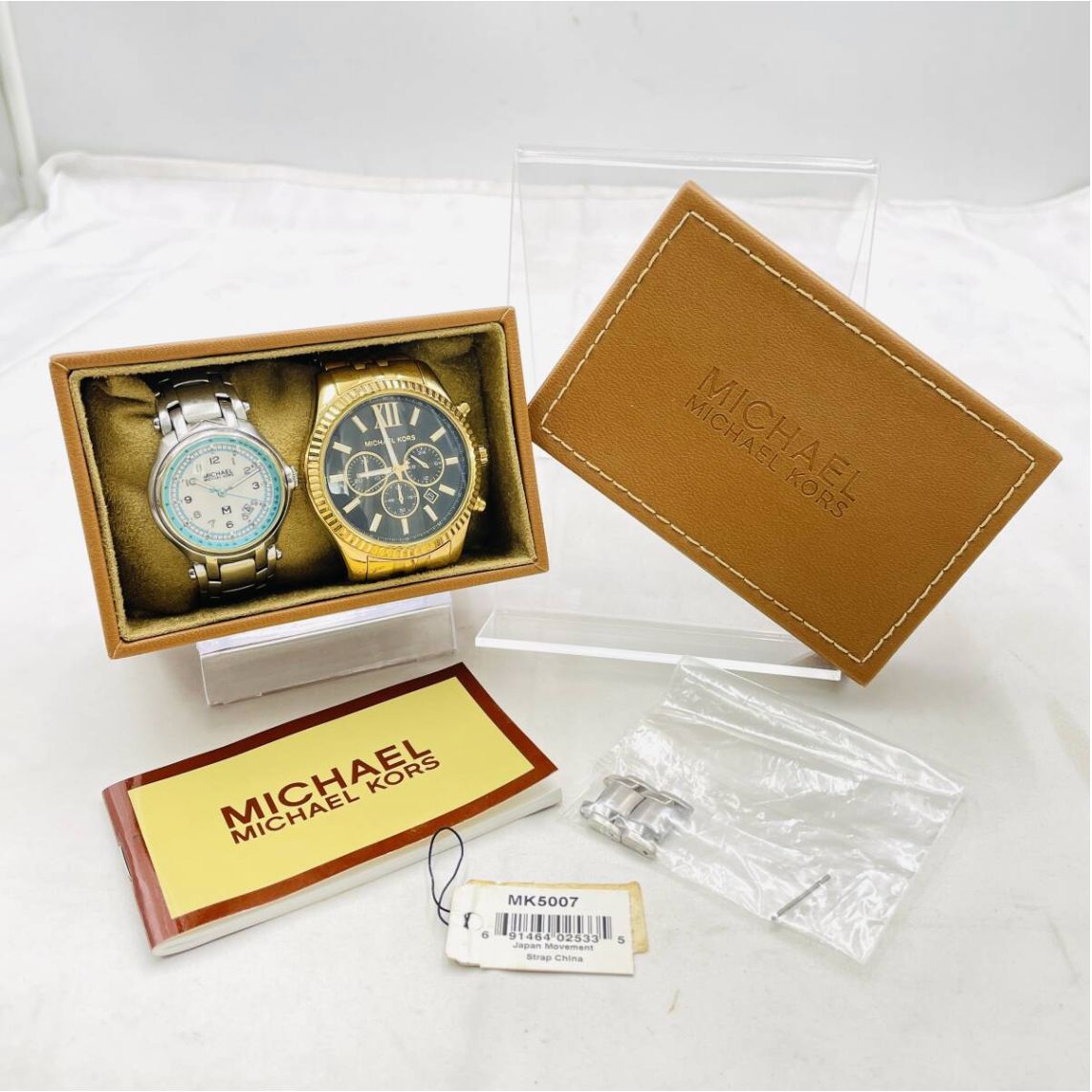 MICHEAL KORS シルバー ゴールド 腕時計の通販はau PAY マーケット 