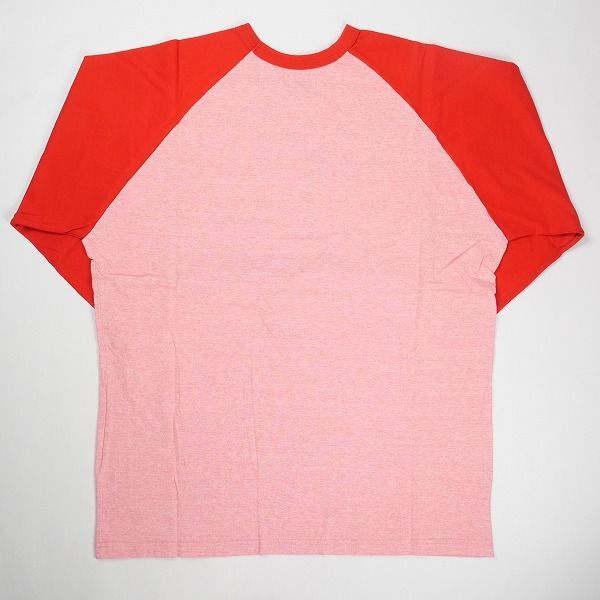 Size【L】 TENDERLOIN テンダーロイン T-RAGLAN TEE RED ラグランロンT