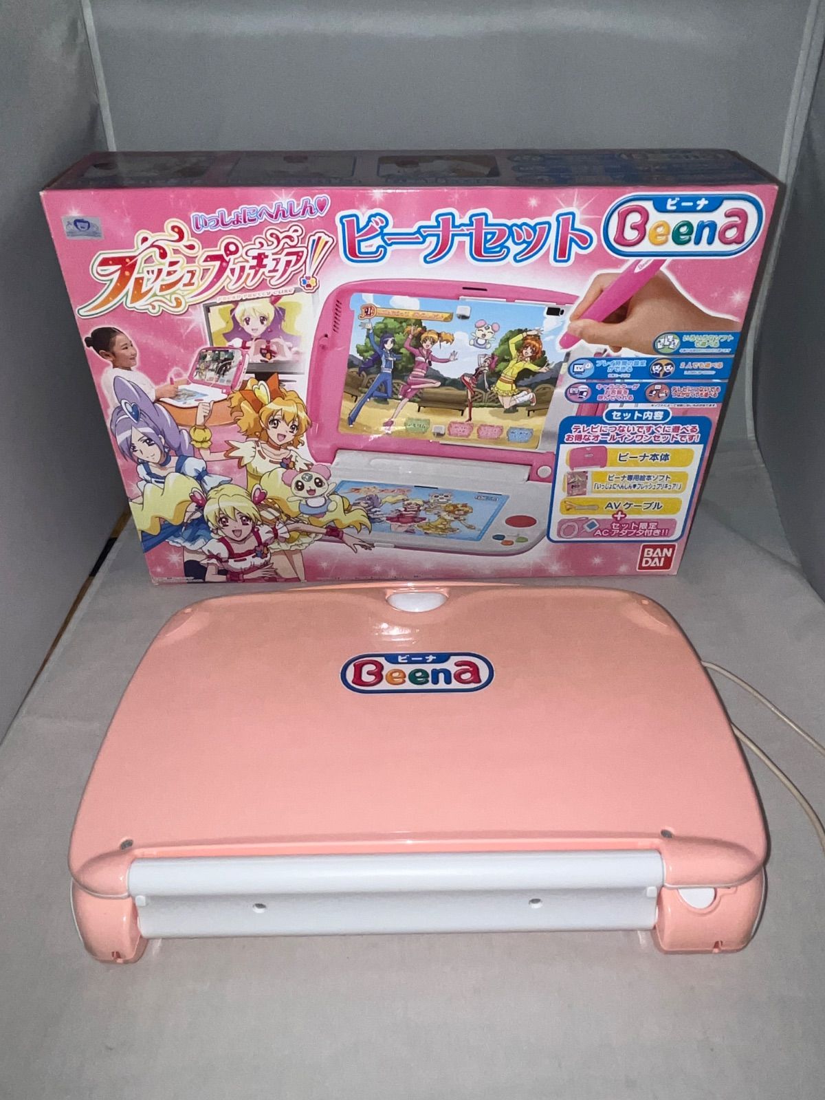 【中古】Beena フレッシュプリキュア!プリキュアといっしょに変身! 希少】Beena本体 いっしょにへんしん フレッシュプリキュア ビーナ