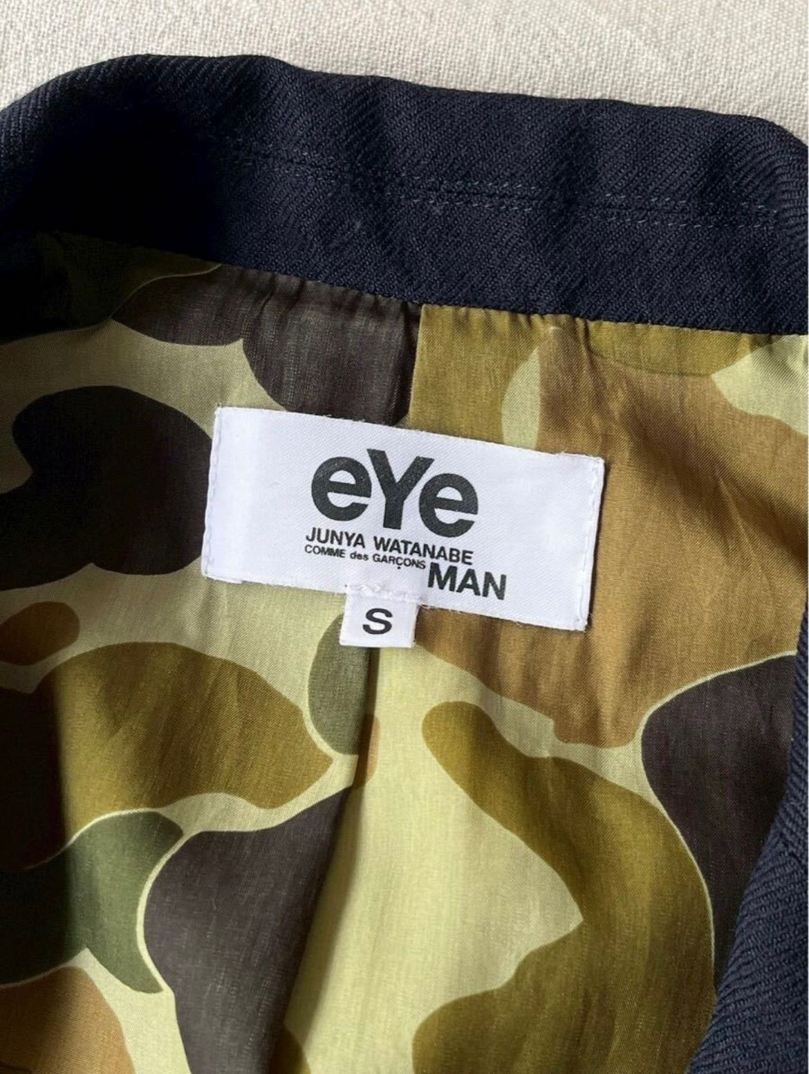 AD2016 eYe JUNYA WATANABE MAN ウール ジャケット / S ネイビー