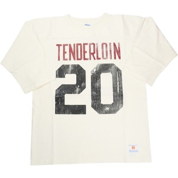 Size【M】 TENDERLOIN テンダーロイン T-NFL CHAMPION WHITE