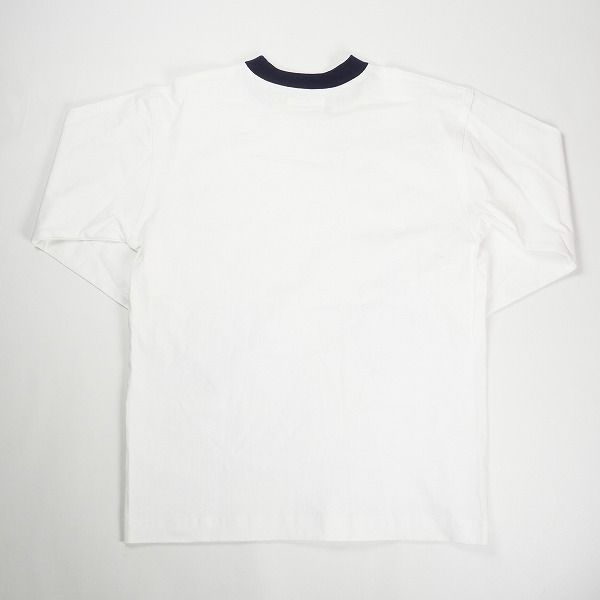 Size【XL】 TENDERLOIN テンダーロイン TRIM LONG TEE WHITE リンガー