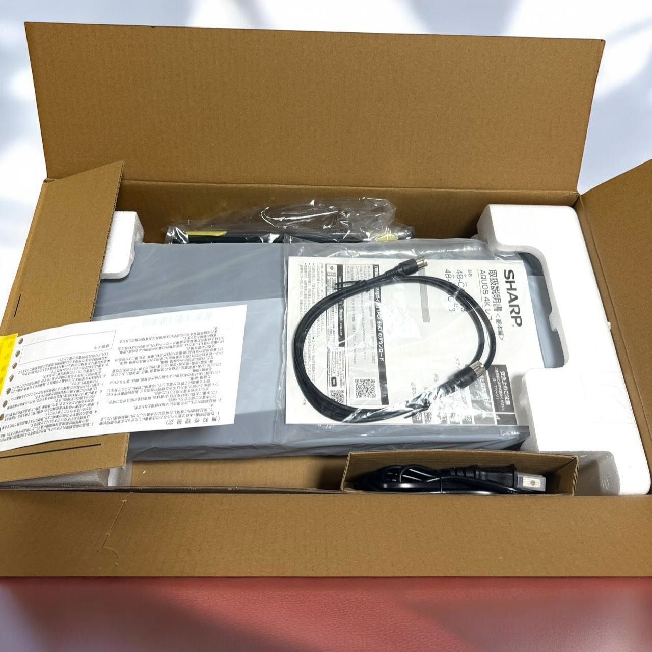 ☆2025年製 未使用品 SHARP シャープ 4B-C40GT3 4K ブルーレイ