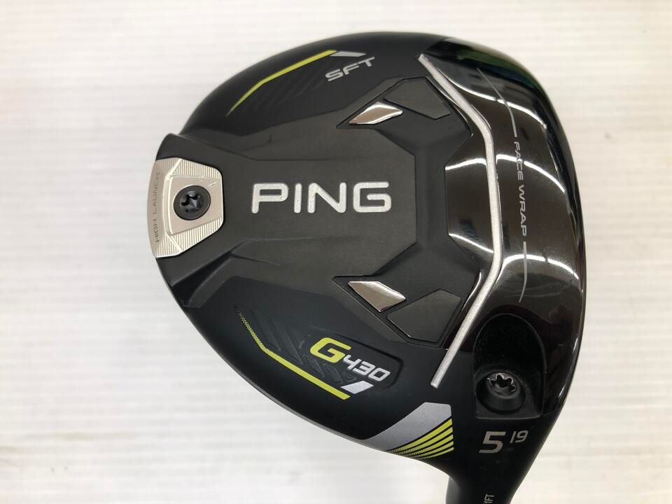 大人気中古品！ピン G430 SFT フェアウェイ 3W 純正アルタR フェアウェイウッド G430 SFT#3《ALTA J CB BLACK カーボンシャフト