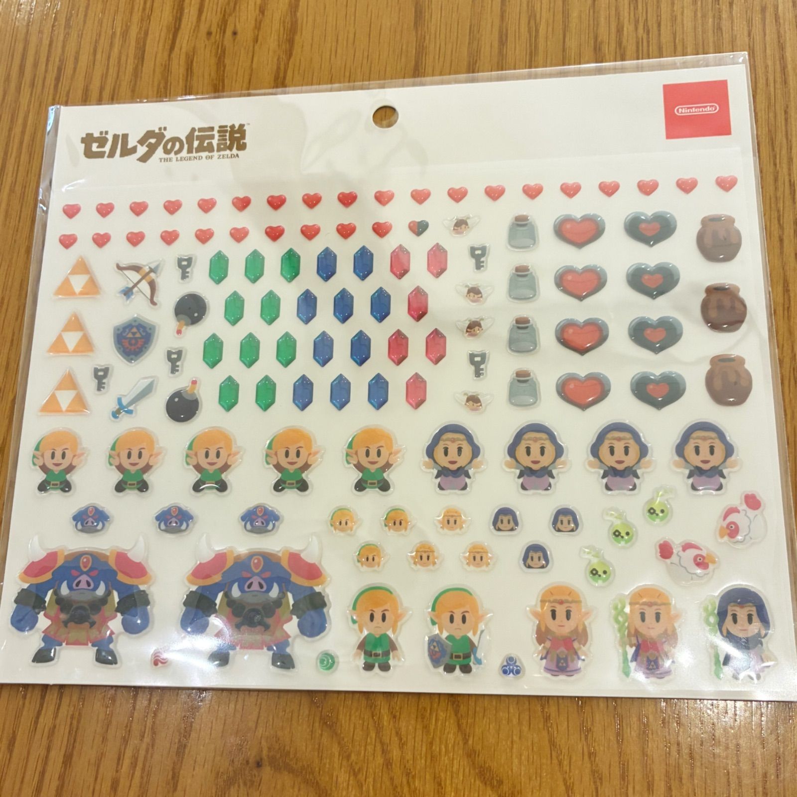 ぷっくりシール ゼルダの伝説 Nintendo 限定 新品未開封 - メルカリ