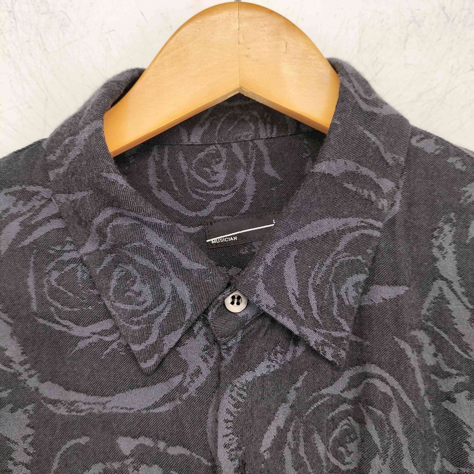 トップス 25SS LAD MUSICIAN SMALL FLOWER BIG SHIRT 25SS LAD MUSICIAN SMALL FLOWER BIG SHIRT