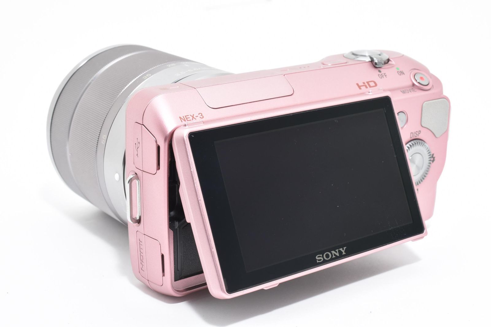 ☆希少カラー☆SONY ソニー NEX-3 ピンク 18-55mm レンズセット 人気の