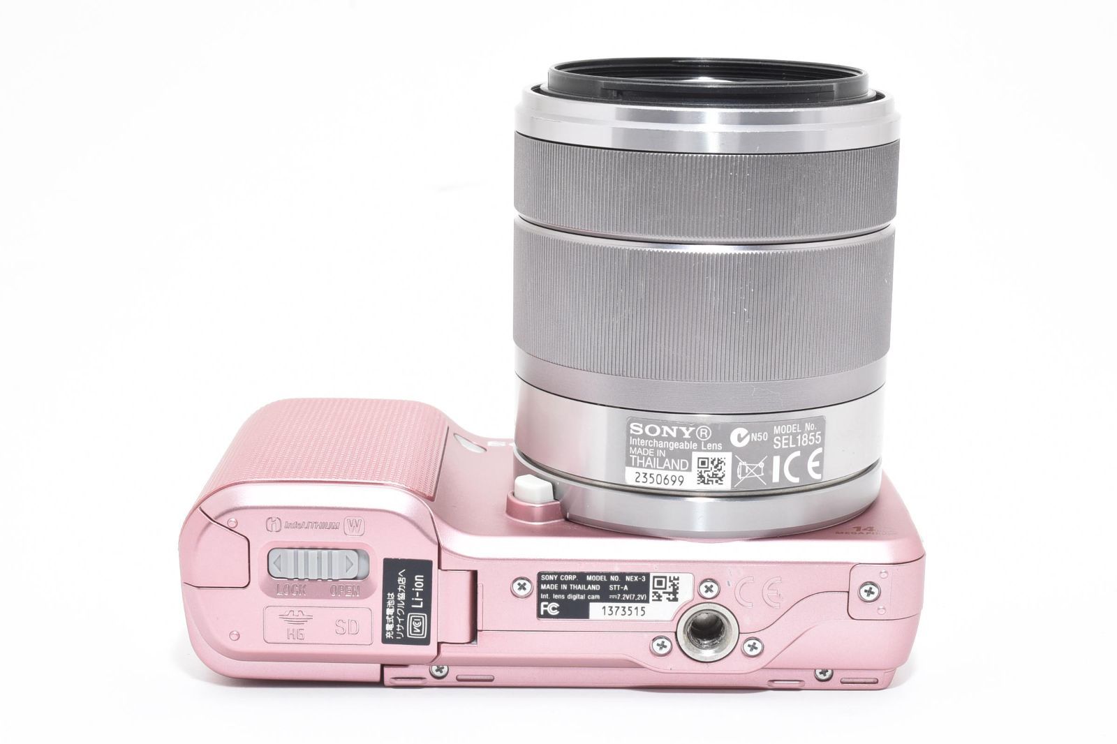 ☆希少カラー☆SONY ソニー NEX-3 ピンク 18-55mm レンズセット 人気の