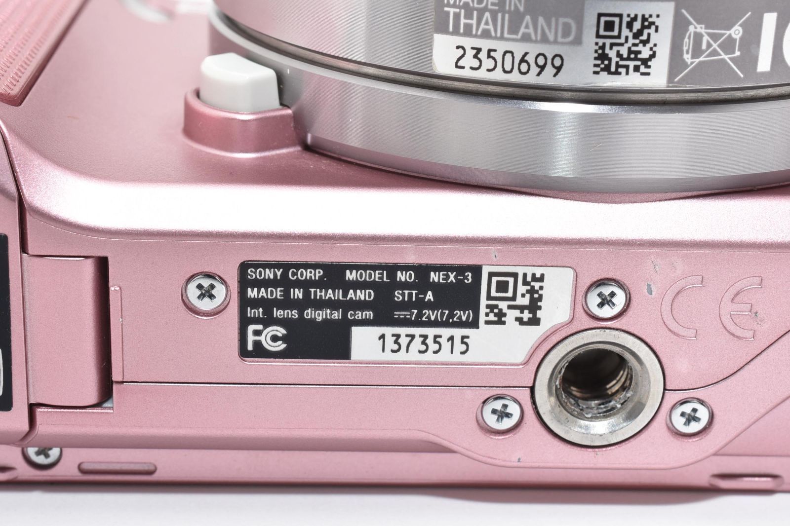 ☆希少カラー☆SONY ソニー NEX-3 ピンク 18-55mm レンズセット 人気の