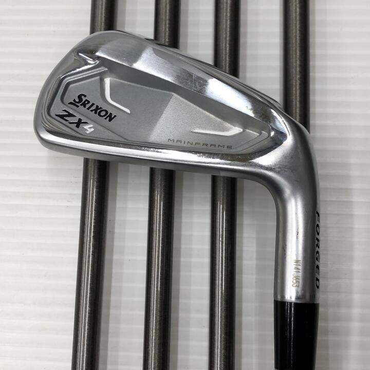 ダンロップ SRIXON ZX4 Mk2 SteelFiber i70 Sフレックス アイアン
