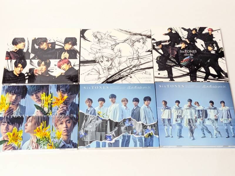 【CD】シングル セット 外袋有り（SixTONES） Amazon.co.jp: 【限定先着特典：オリジナルクリアファイル付き