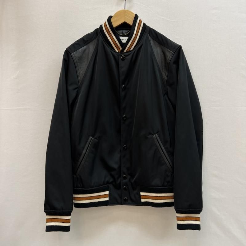 コーチ レザー 切替 スタジャン 57342 メンズ 46 ISItems【USED