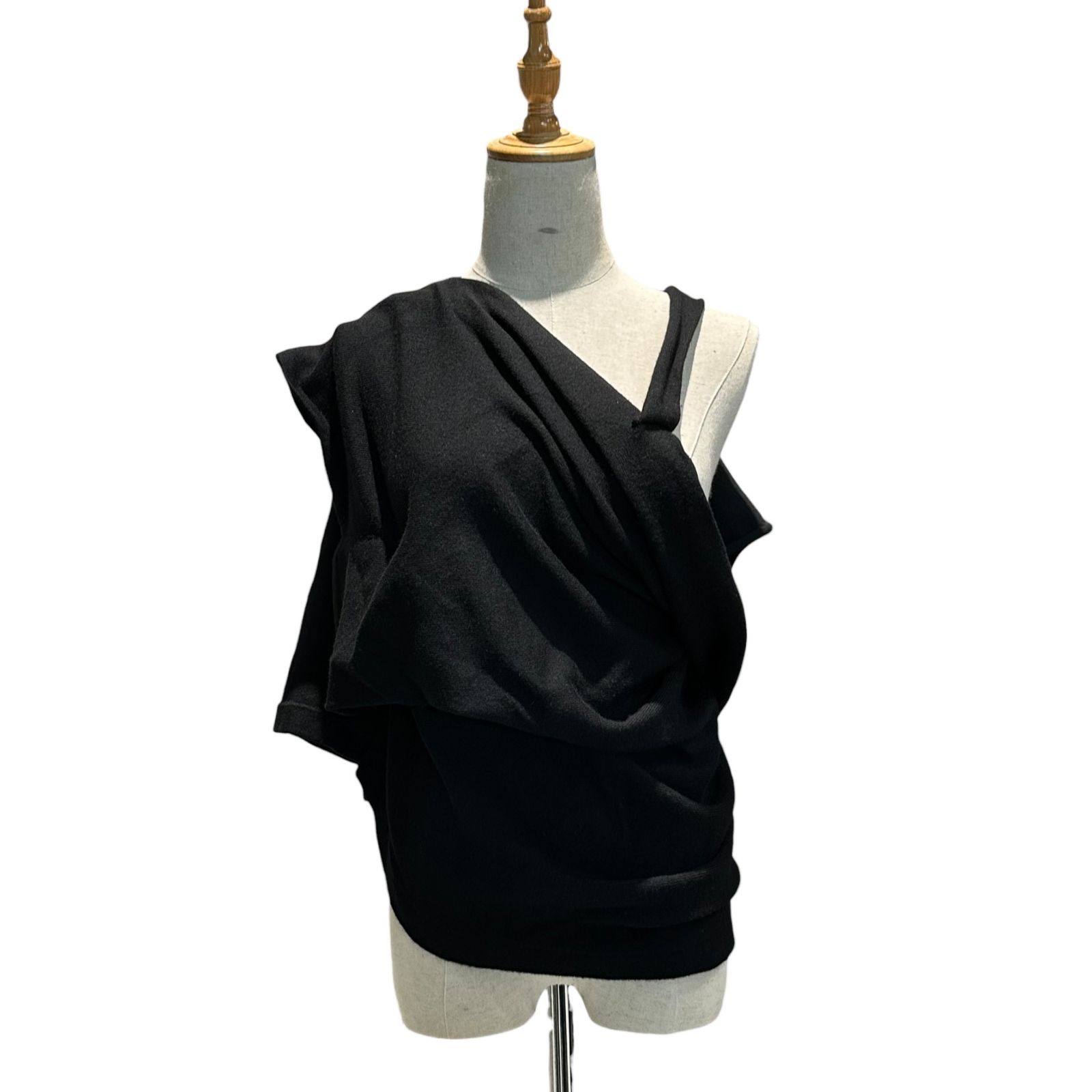 YOHJI YAMAMOTO(ヨウジヤマモト) 98AW アシンメトリー 変形 ニット