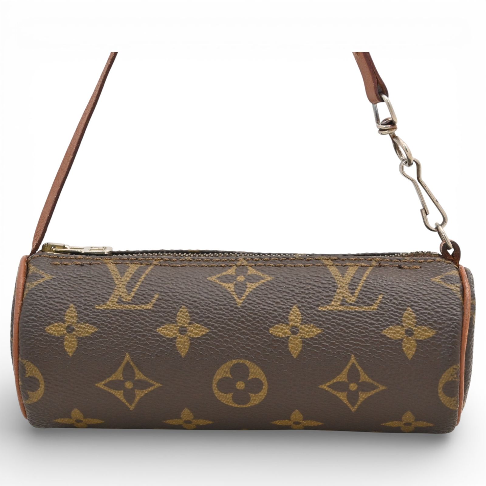 ルイヴィトン モノグラム パピヨンポーチ ハンドバッグ Bランク