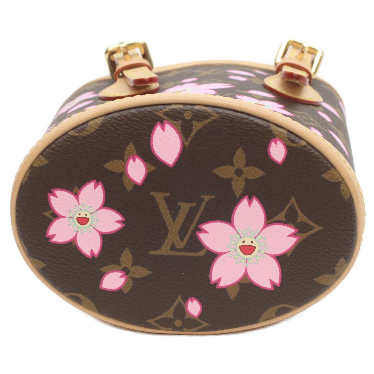 LOUIS VUITTON ルイヴィトン ×TM 村上隆 25年 M13417 ﾓﾉｸﾞﾗﾑﾁｪﾘｰﾌﾞﾛｯｻﾑ