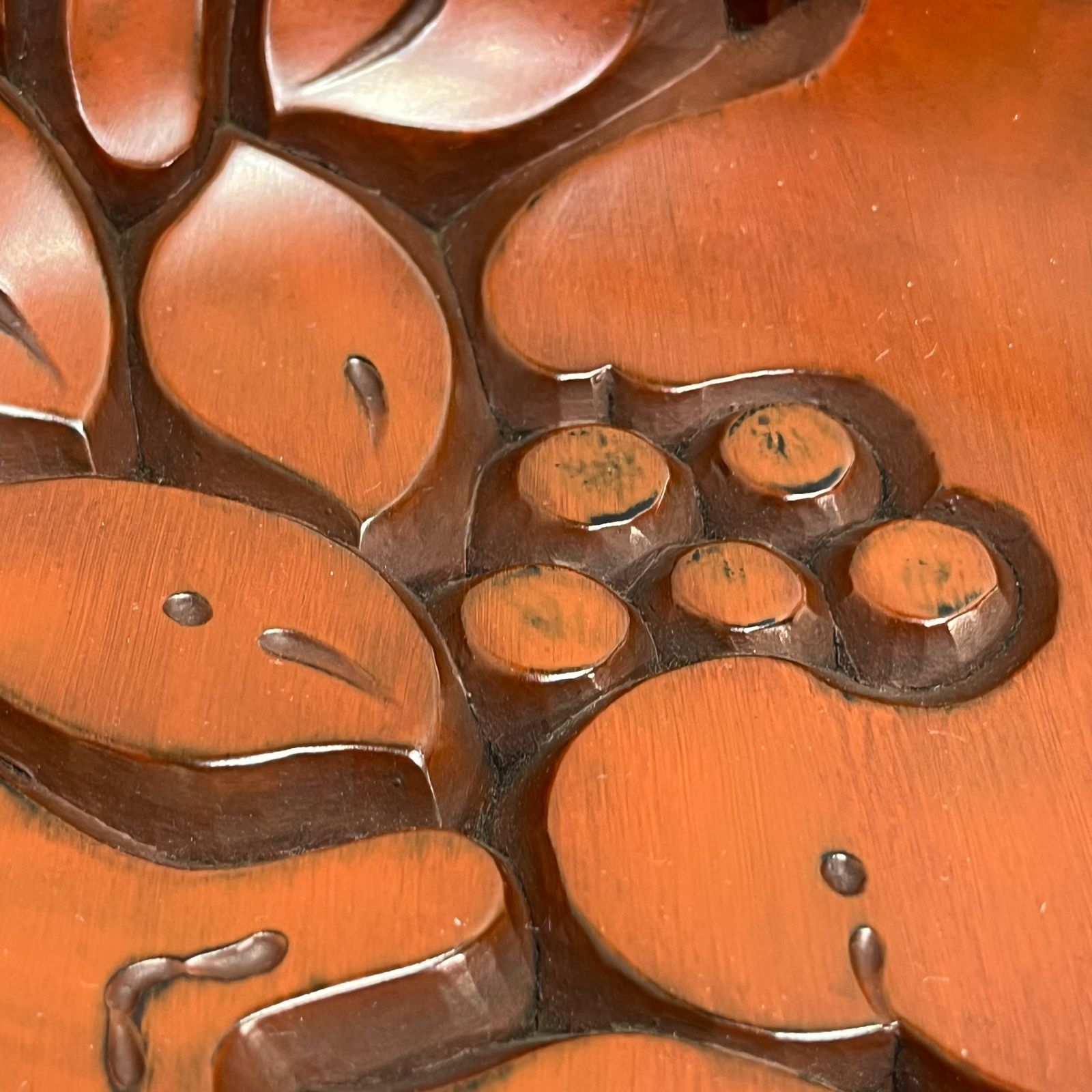 鎌倉彫 博古堂 鉢「柘榴」元箱・ケアカード付 現行品 さとふる鎌倉市返