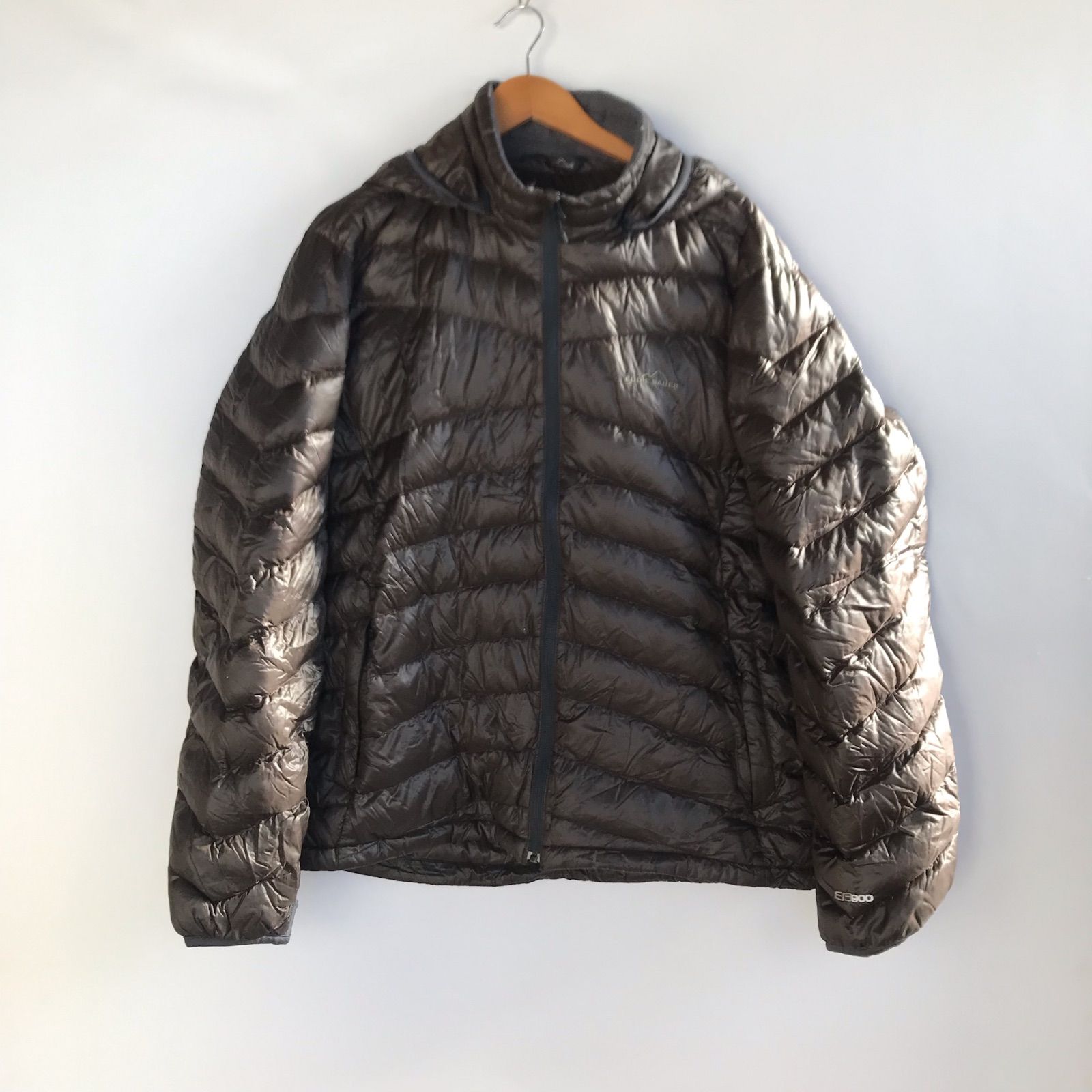 00s Eddie Bauer EB900 ドローコート ダウンジャケット メンズ XL 