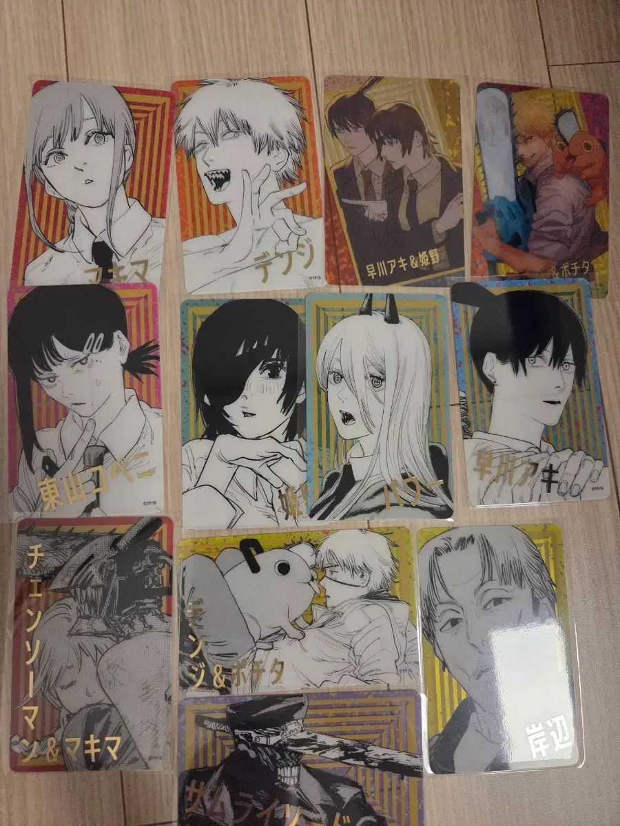 チェンソーマン 金箔 クリアカード 全種